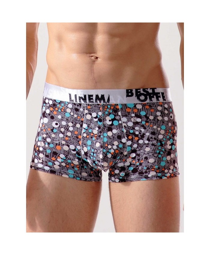 Colored Pattern Print Surfing Swimming Shorts 3Xl Men
