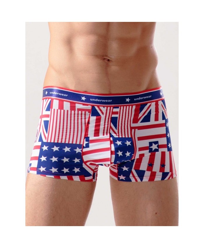 Stripe And Stars Union Jack Swim Trunks 2Xl Men